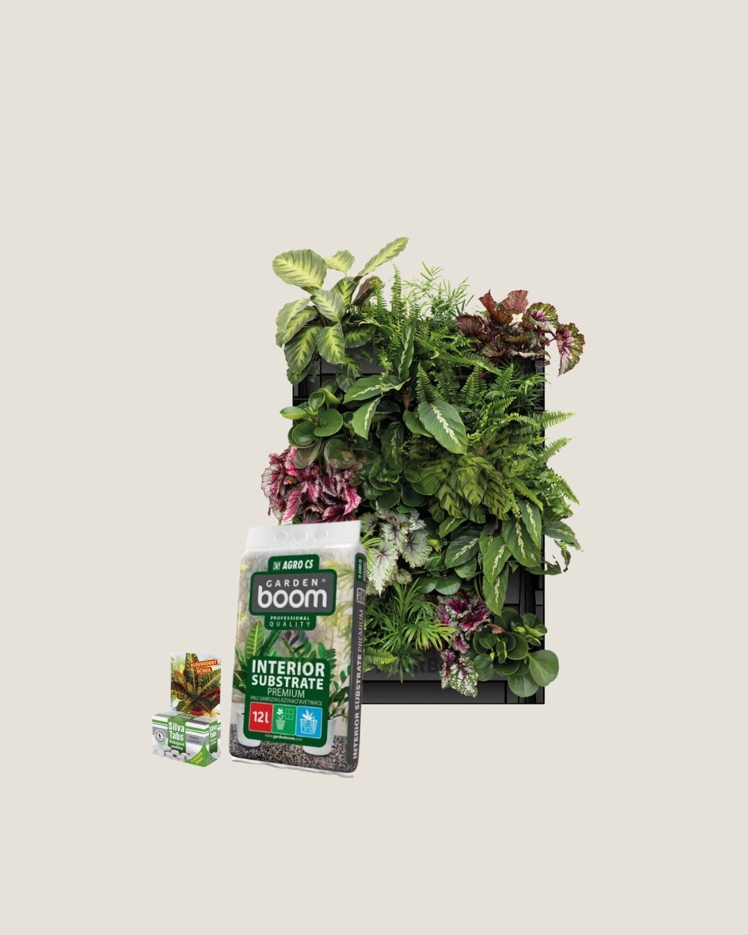 3x Plantbox-Set + Indoor-Substrat + Zimmerpflanzendünger