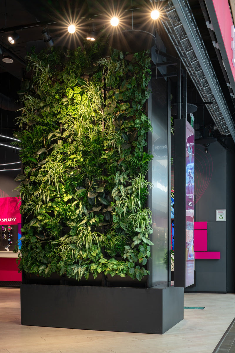 Živá stěna pro Telekom Centrum